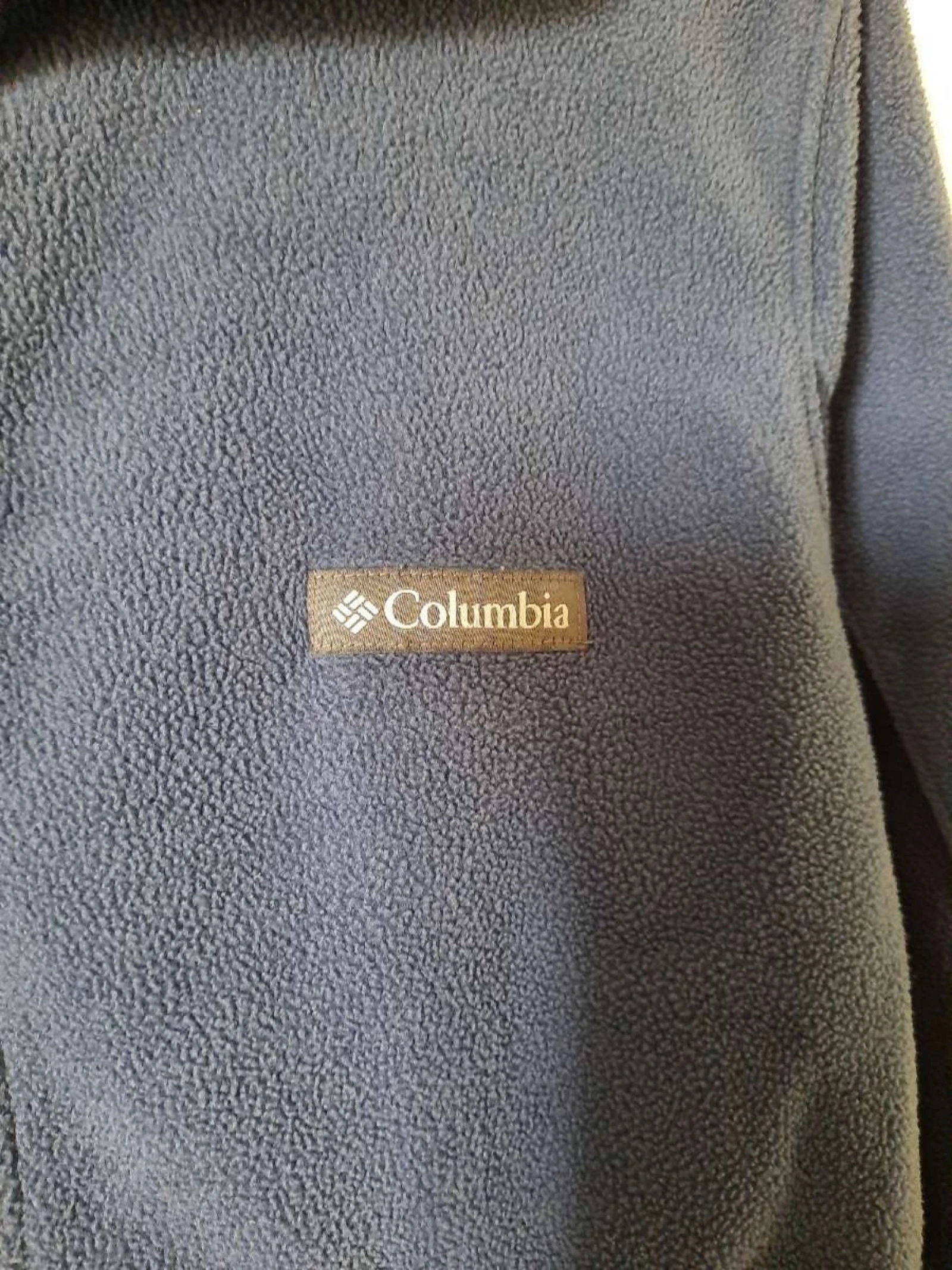 Casaco de lã Columbia azul petróleo – Tamanho G – photo 3